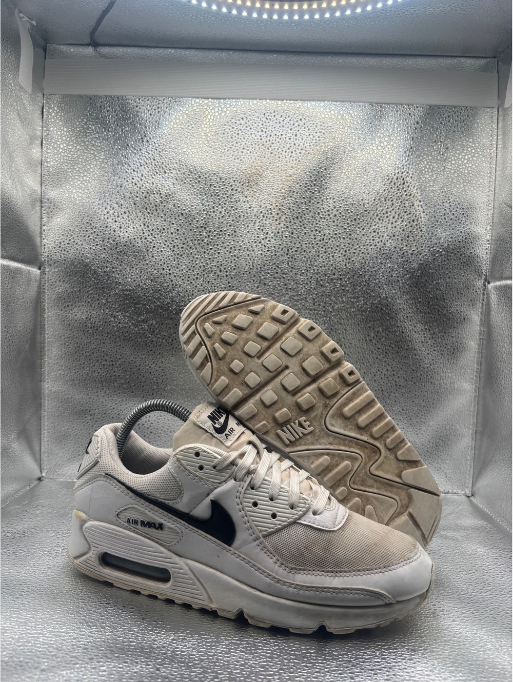 Nike air max 90 white black